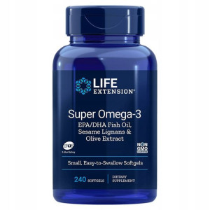 Life Extension Super Omega 3 kwasy EPA DHA 240k