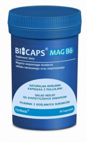 ForMeds BICAPS MAG B6 MAGNEZ cytrynian + wit. B-6
