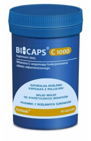 Formeds Bicaps Witamina C 1000mg Czysta 60kap