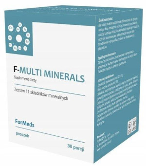 ForMeds MULTI MINERAŁY magnez ŻELAZO cynk WAPŃ jod