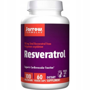 Jarrow Formulas Resveratrol 100 mg Resweratrol 60k