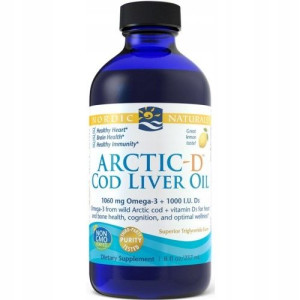 Nordic Naturals Arctic Cod Liver Oil Z D3 237ml