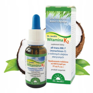 Dr. Jacob's naturalna Witamina K2 MK-7 20ml krople