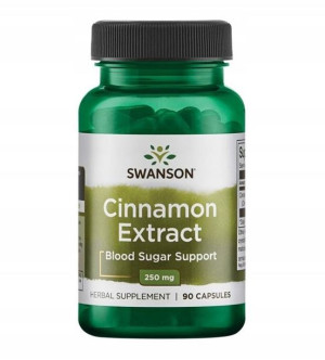 SWANSON CYNAMON extrakt 90k CUKRZYCA diabetyk