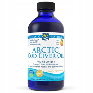 Nordic Naturals Arctic Cod Liver Oil 237ml Omega 3