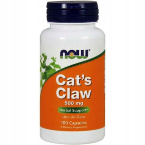 Now Foods Koci pazur Cats Claw 500 mg 100 kaps.