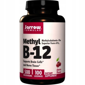 Metylokobalamina Jarrow Methyl B-12 500mcg 100 tab