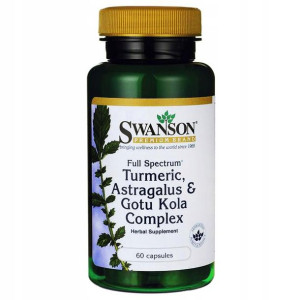 SWANSON ASTRAGALUS gotu cola TRAGANEK 60 choroby