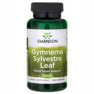 SWANSON GYMNEMA Sylvestre GURMAR cukrzyca APETYT