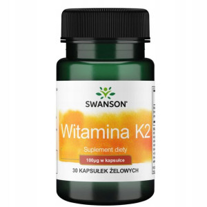 Swanson Naturalna Witamina K2 100mcg Mk-7 Kości