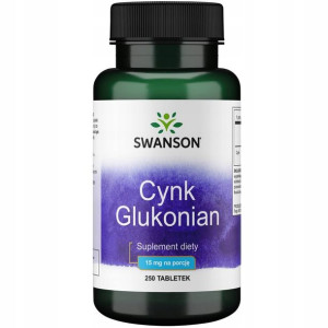 Swanson cynk 30 mg odporność potencja 250 kap
