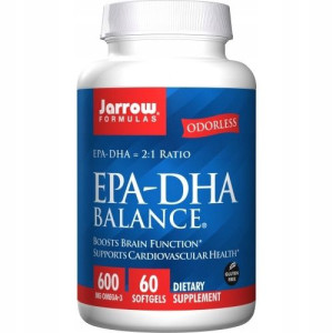 Jarrow EPA-DHA Balance 2:1 KWASY OMEGA-3 SERCE 240