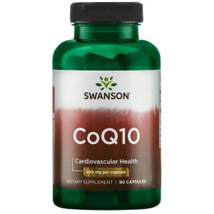 KOENZYM Q10 CoQ10 - 200 mg 90 kapsułek SWANSON