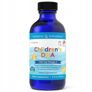 NORDIC NATURALS CHILDRENS DHA 237ml rozwój dziecka