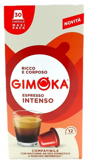 GIMOKA Intenso FAMILY kapsułki 30sztuk Nespresso