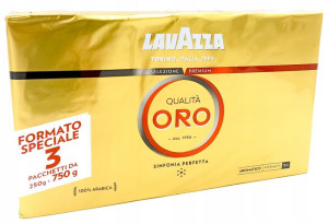 Kawa mielona Lavazza ORO 3x250g ORYGINALNA
