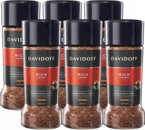 6 x Kawa rozpuszczalna DAVIDOFF Rich Aroma 100g