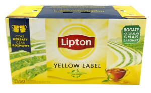 Herbata czarna LIPTON 50 szt