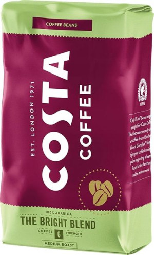 Costa BRIGHT BLEND MEDIUM-8 kawa ziarnista 1kg