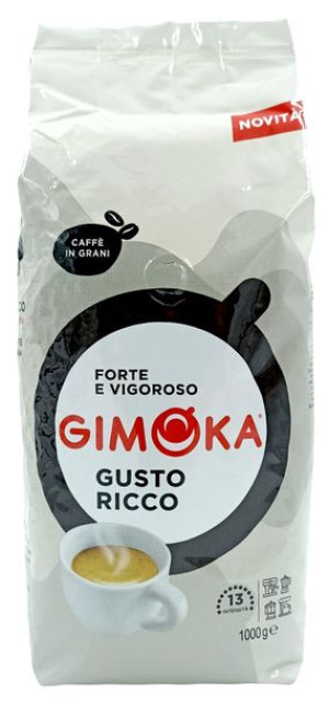 GIMOKA GUSTO RICCO kawa ziarnista 1kg