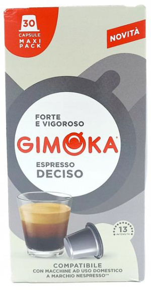 Nespresso GIMOKA Deciso FAMILY kapsułki 30 sztuk.