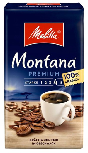 Niemiecka kawa Melitta Montana mielona 500g