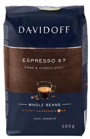 NIEMIECKA KAWA DAVIDOFF Espresso 57 ziarnista 500g