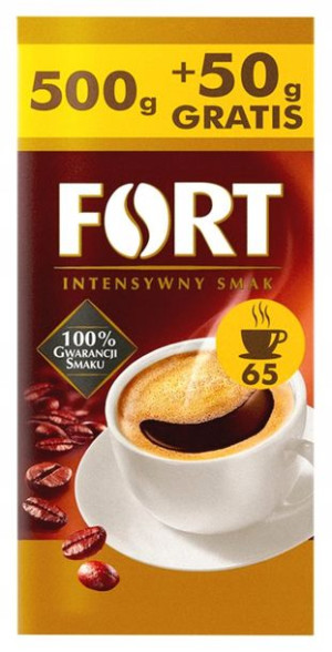 FORT kawa mielona 500g + 50g GRATIS!