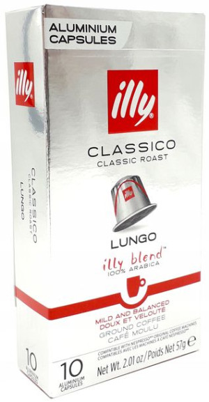 Nespresso iLLY CLASSICO LUNGO 10szt