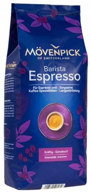Movenpick Espresso kawa Szwajcaria ziarnista 1kg