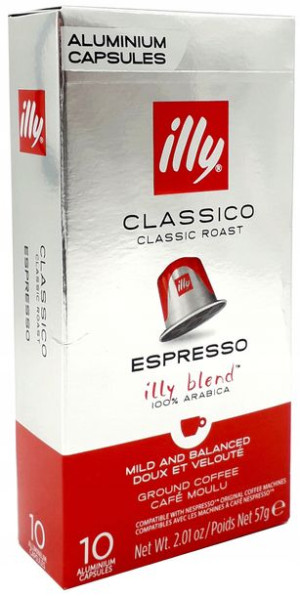 Kapsułki do Nespresso iLLY CLASSICO ESPRESSO 10szt