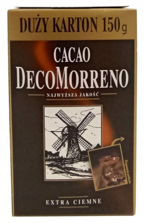 Kakao Cacao DecoMorreno 150g EXTRA CIEMNE