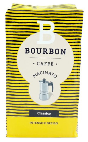 LAVAZZA BOURBON MACINATO kawa mielona 250g