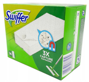 Swiffer Wkłady Mopa Suche Do Kurzu 14szt
