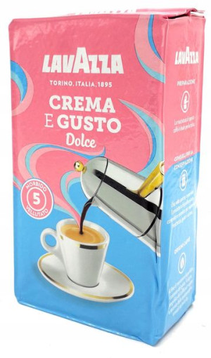 LAVAZZA Crema e Gusto Dolce kawa mielona 250g