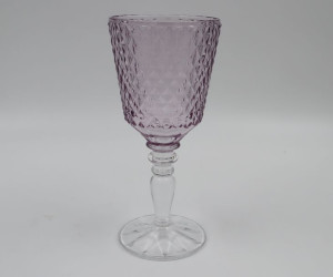 retro fiolet kieliszek do białego wina villeroy & boch