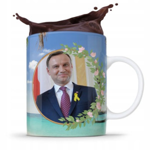 Kubek Prezent Politycy Andrzej Duda Prezydent Pis