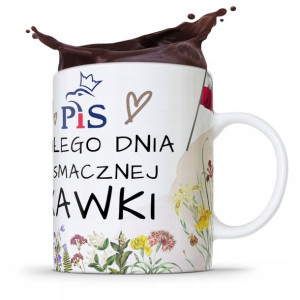 Kubek Prezent Politycy Andrzej Duda Prezydent Pis
