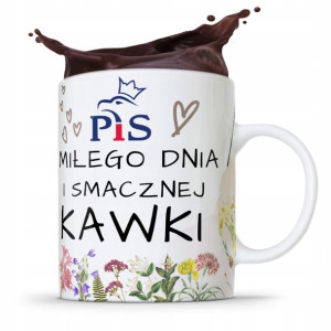 Kubek Prezent Politycy Andrzej Duda Prezydent Pis