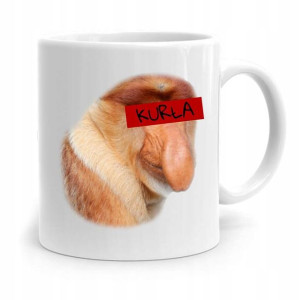 Kubek Prezent Śmieszny Janusz Nosacz Kurła!