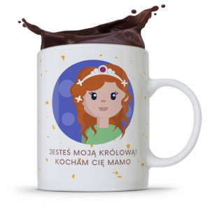 Kubek Prezent Urodzinowy Dla Mamy Moja Królowa