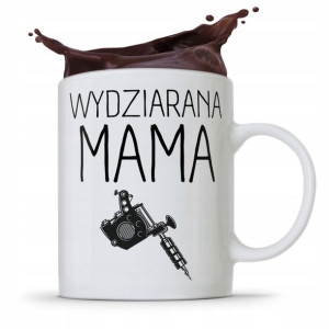 Kubek Prezent Urodzinowy Dla Mamy Wydziarana Mama