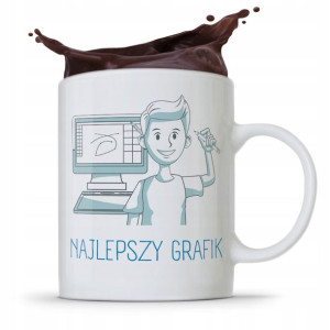 Kubek Prezent Urodzinowy Dla Najlepszego Grafika