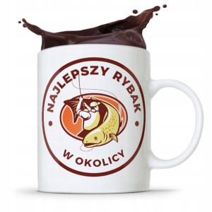 Kubek Prezent Wędkarza Najlepszy Rybak W Okolicy