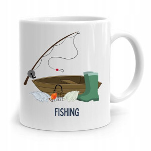 Kubek Prezent Wędkarza Rybaka Fishing