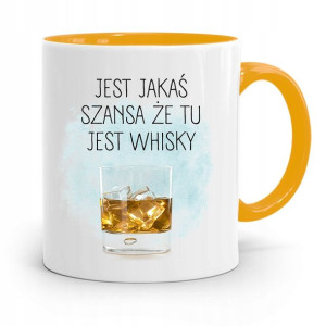 Kubek Prezent Żółty Dla Chłopaka Szansa Na Whisky
