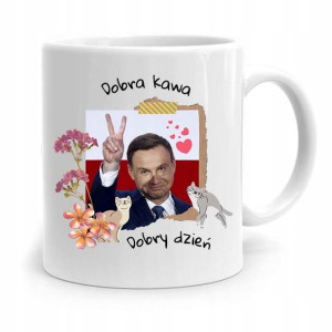 Kubek Prezydenta Andrzej Duda Pis Dobra Kawa