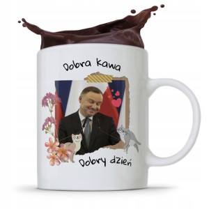 Kubek Prezydenta Andrzej Duda Pis Prezent