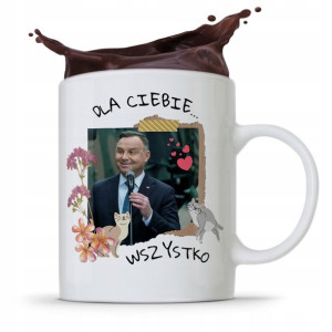 Kubek Prezydenta Andrzej Duda Pis Prezent