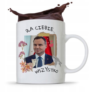 Kubek Prezydenta Andrzej Duda Pis Prezent